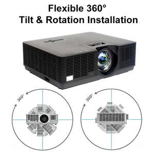 Projecteur Laser 4K DLP YG-686HM La, 5000 Lumens, Réglage de la Lentille, pour Grande Salle de Bureau et Éducation, Présentation par Geste - Product Image 4