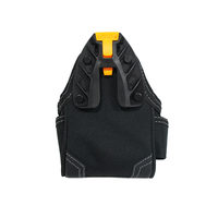 Échantillon gratuit - Petite pochette à outils personnalisée avec clip de ceinture - 9 poches - Pochette à outils pour artisans - Pochette pour électricien