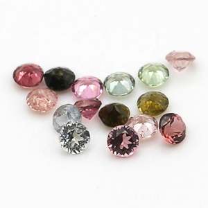 Piedra de turmalina natural Piedra de turmalina de corte brillante para joyería - Product Image 2