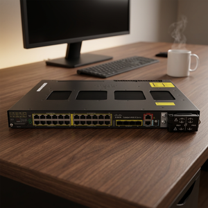 สวิตช์เครือข่ายอุตสาหกรรมแบบจัดการได้ รุ่น IE-4010-4S24P ใหม่ พร้อมพอร์ตอัปลิงค์ SFP 4 ช่อง และพอร์ต PoE+ 24 ช่อง ทนทาน - Product Image 1