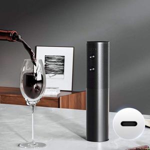Custom logo Printed High-End Fully Automatic Electric <b>Wine</b> Opener Metal Corkscrew <b>Wine</b> Bottle <b>Stopper</b> - Product Image 3