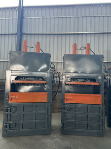 Recycling Van Balenpersen Hydraulische Persmachines Voor Kartonnen Karton Kleding Papier Pet Flessen <span class=keywords><strong>Plastic</strong></span> Perspenbalenpers Machine - Product Image 4