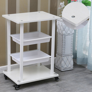 S.W Beauty Küçük Kabarcıklı Masaüstü Cihaz Tabanı Güzellik Salonu Metal Arabası için Metal Araba Çantası - Product Image 3