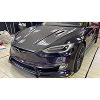 Pour Tesla Model s pare-chocs avant et arrière diffuseur de capot Spoiler Kit de carrosserie pièces automobiles Kit de carrosserie de haute qualité
