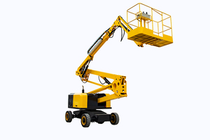 Hydraulische Diesel/Elektrische Boom Lift Mobiele <span class=keywords><strong>Arm</strong></span> Gelede Man Werkplatform Gebogen Zelfrijdende Telescopische Boom Lift - Product Image 6