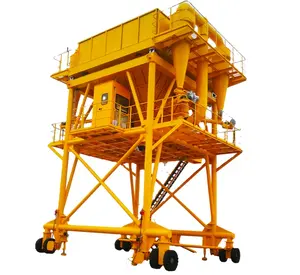 Port Hopper With Two Separate Load Out and Double dust collector loader for truck loading bulk cargo