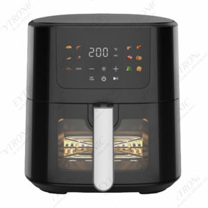 Nouveau design <span class=keywords><strong>Friteuse</strong></span> à air 5L sans huile Cuisinier et appareils de cuisine pour saumon <span class=keywords><strong>boulanger</strong></span> <span class=keywords><strong>Friteuse</strong></span> à air numérique - Product Image 1