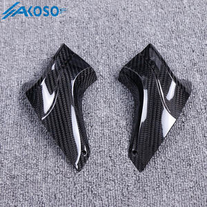 Piezas de carenados de fibra de carbono universales AKOSO conducto de aire enfriador de disco de freno de motocicleta para <span class=keywords><strong>BMW</strong></span> S1000R S100RR M1000XR R1300GS R1250GS - Product Image 2
