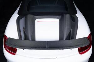 Nouveau pare-chocs en fibre de carbone pour <span class=keywords><strong>Boxster</strong></span> 981/Cayman <span class=keywords><strong>718</strong></span>, mise à niveau vers un spoiler <span class=keywords><strong>Spyder</strong></span> avec installation par visserie - Product Image 4