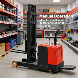 Carrello elevatore elettrico da 1,5 tonnellate, carrello elevatore elettrico da 2 tonnellate, mini carrello elevatore elettrico, carrello elevatore con batteria al litio per magazzino - Product Image 1