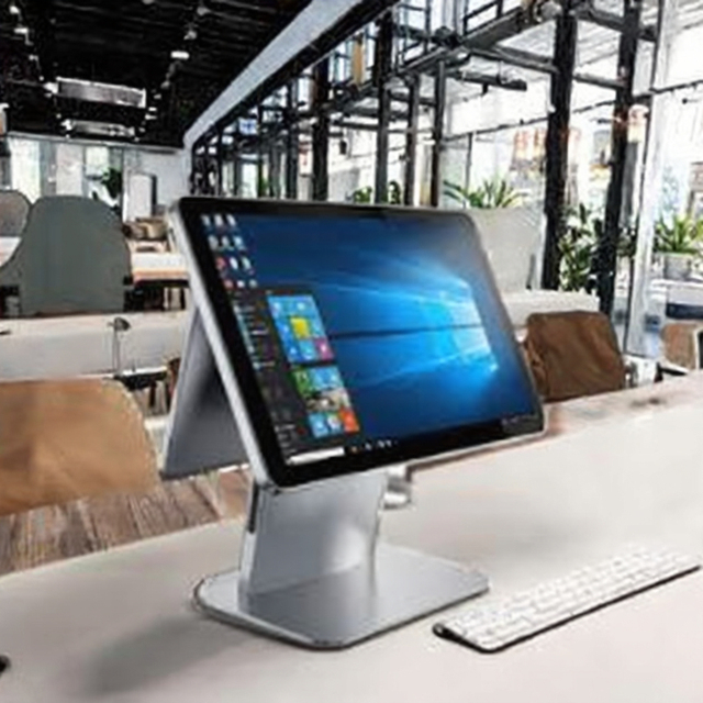 LongFly Direct Factory Sale POS Cash Register Intel I5 10-Point Capacitive Touch Screen Wi-Fi 6 Bluetooth 5.2 Custom Design
