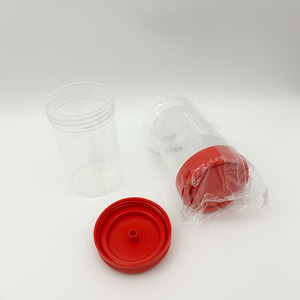 Conteneur à urine en PP de 120 ml avec autocollant pour la recherche en laboratoire - Product Image 2