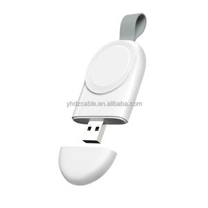 Câble de chargement magnétique portable sans fil, <span class=keywords><strong>chargeur</strong></span> à faible température, pour <span class=keywords><strong>iWatch</strong></span> 5w, mini USB, en usine - Product Image 1