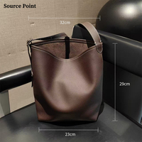 Fabricants de sacs en cuir personnalisés 2026, sacs à main en cuir véritable haut de gamme, sacs seau à bandoulière réglable pour femmes