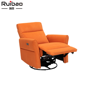 Sofá de función de un solo asiento Ruibao, sofá reclinable eléctrico de cuero moderno - Product Image 2