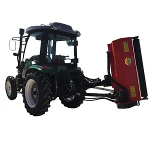 rear hydraulic side moving flail mower for lawn mower for 4 wheels tractor link