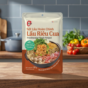 Freshwater Crab Hotpot <b>Sauce</b> 180g Sour Flavor Authentic - Vietnamese Lau Rieu Cua <b>Sauce</b> | Wholesale O'food | Ready To Use - Product Image 4