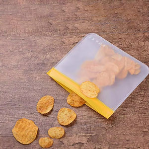 Sac de conservation alimentaire réutilisable, écologique, étanche, avec logo personnalisé, en matériau PEVA, pour le lait, <span class=keywords><strong>les</strong></span> sushis, <span class=keywords><strong>les</strong></span> chewing-gums et <span class=keywords><strong>les</strong></span> collations - Product Image 2