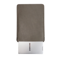 Étui pour tablette en cuir véritable écologique, fin et anti-rayures, style sac à ouverture facile, avec doublure durable pour iPad, fabriqué sur mesure en usine
