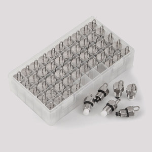 เข็มยิงอัญมณีสีแดงจากดาริงฟิช304สเตนเลสสตีลแรงดันสูงหัวฉีดหมอกลดความชื้นฝุ่น - Product Image 2