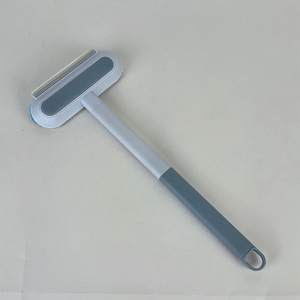 Double Sided <b>Window</b> Screen Cleaner Squeegee Glass Scraper Household Tool For <b>Window</b> Cleaning With Microfiber <b>Brush</b> And PP Handle - Product Image 3