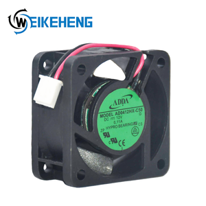 ของแท้ ADDA AD0412HX-C50 12VDC 0.11A 4020 พัดลมระบายความร้อนขนาดเล็กอิเล็กทรอนิกส์อุปกรณ์กระจายความร้อนตู้ระบายอากาศพัดลมอินเวอร์เตอร์ - Product Image 1