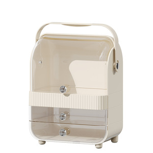 Home Bedroom Cosmetic Storage Box Drawer Type Dustproof Large Capacity For Face Masks Skincare Products - Product Image 4