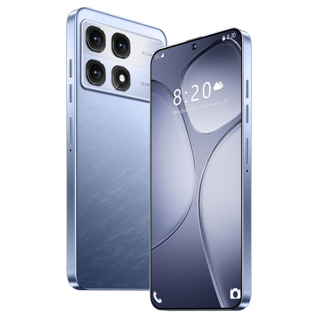 2025 K70 Unlocked 16GB+1TB Smartphone 7inch HD Dual SIM Card 5G LTE Android 13.0 48+108MP Camera German French