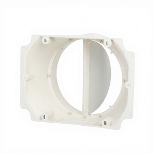 Capot d'extraction mural extérieur en plastique avec déflecteur de vent, bouchon de ventilation pour <span class=keywords><strong>cuisine</strong></span> et toilettes, <span class=keywords><strong>clapet</strong></span> <span class=keywords><strong>anti</strong></span>-<span class=keywords><strong>retour</strong></span>, modèle 150, fabriqué en Chine - Product Image 1