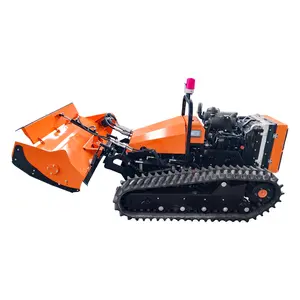 Multifunctional remote-controlled grass cutting machine