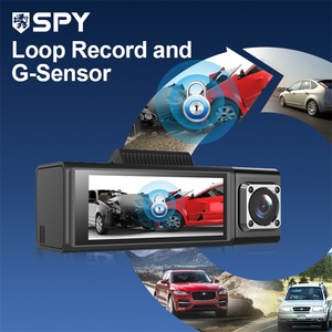 SPY-cámara de visión trasera <span class=keywords><strong>para</strong></span> coche, dispositivo de grabación de 170 grados, visión nocturna, frontal e interior - Product Image 5