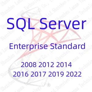 SQL Server 2008 2012 2014 2016 2017 2019 2022 Enterprise Standard Key 100% Online Activation Genuine Original Key Lifetime