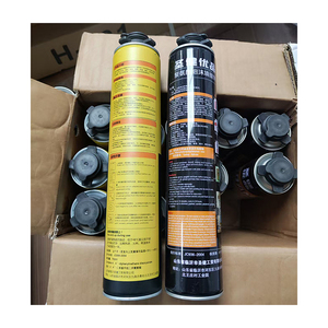Espuma de <span class=keywords><strong>Poliuretano</strong></span> Impermeable de Alta <span class=keywords><strong>Densidad</strong></span>, Sellador en Aerosol de Celda Cerrada, 750ml 500ml, Materia Prima Multiusos Personalizada - Product Image 1