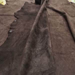 Double Sided Nubuck Baby <strong>Calf</strong> <strong>Leather</strong> Water Dyed Genuine Cow <strong>Leather</strong> for Garment - Product Image 2