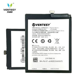 Nuevo reemplazo de batería BLP607 para OnePlus X A30 <span class=keywords><strong>E1001</strong></span> 1 + X batería genuina personalizada para OPPO - Product Image 2