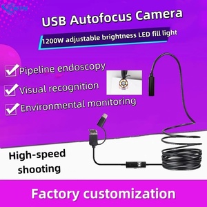 Tête de caméra endoscopique étanche USB 12MP Inspection et test industriels Inspection <span class=keywords><strong>automobile</strong></span> Interrupteur de lumière Photographie - Product Image 2