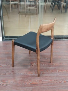 Chaise de salle à manger Wabi Sabi, style scandinave moderne et contemporain, structure et <span class=keywords><strong>pieds</strong></span> en bois massif, coussin en corde, chaises de salle à manger pour hôtel et restaurant - Product Image 5