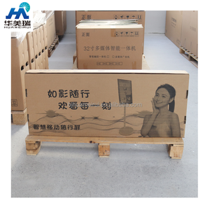 24-inch xách tay <span class=keywords><strong>LCD</strong></span> quảng cáo TV thông minh thiết bị điện tử với đứng TV di động trên bánh xe Chức năng hiển thị cho hình ảnh động - Product Image 6