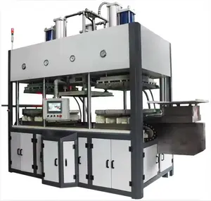 Afvalpapier Verwerking Productielijn Wegwerp Gerecycled Afval Papier Pulp Servies Karton Gietmachine