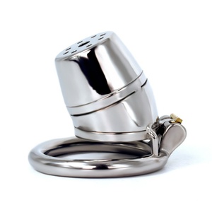 Hot Sale square Shaped Short Male Chastity Cage Sex Toy <b>Erotic</b> Cock Cage Body Control Abstinence Penis Lock for Men - Product Image 4