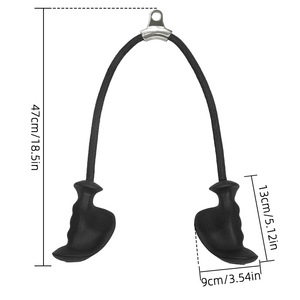 Câble de gymnastique à domicile Lat Pull Down <span class=keywords><strong>Musculation</strong></span> Accessoires de fitness Boucle d'alpinisme <span class=keywords><strong>Corde</strong></span> triceps Poignées ergonomiques - Product Image 5