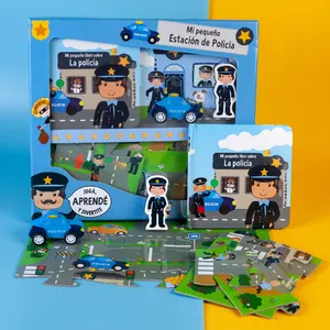 Custom Jigsaw Puzzles Top Quality Police Educational Activity Toys Puzzle Jigsaw For Children