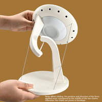Lampe de bureau LED suspendue anti-gravité JAIYI Creative Bedroom, flexible, mobile, 15W, alimentation DC/AC, lumière d'ambiance, veilleuse