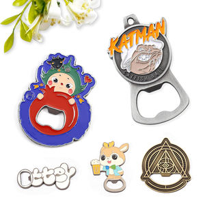 Металлический брелок для открывания бутылок из цинкового сплава - Product Image 3