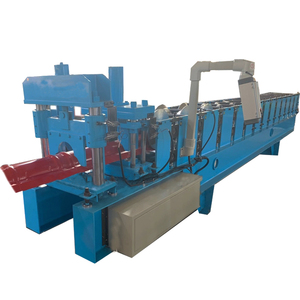 Tetto in metallo ridgecap roll forming machine roof ridgecap tile cutting machine ridge vent - Product Image 2