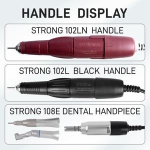 Micromotore da Laboratorio Dentale Corea del Sud Modello 2028 da 65W, Lucidatrice per Gioielli 35000rpm, Manipolo Fresatrice Unghie Forte <span class=keywords><strong>204</strong></span> per Incisione - Product Image 3