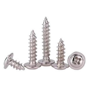 Phillips Head Round Head Self Tapping Screw With Washer M2 M3 M3.5 M4 Metric For Metal Construction Industry - Product Image 2