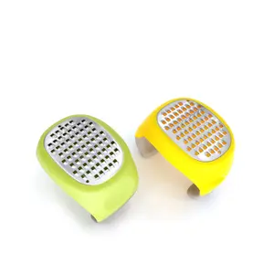 Cheese Grater With Container - Stainless Steel Cheese Grater With Wood  Handle Shredder Zester Grater Box Kitchen Handheld Cheese Spoon Grater -  Yahoo Shopping