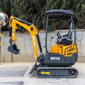 Miniexcavadora HIGHTOP HT18 con chasis reforzado para uso doméstico y agrícola - Product Image 3