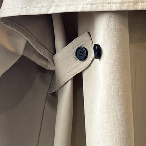 <span class=keywords><strong>Trench</strong></span> da <span class=keywords><strong>Donna</strong></span> alla Moda in Cotone, Vestibilità Ampia, Mantella per Primavera e Autunno - Product Image 5
